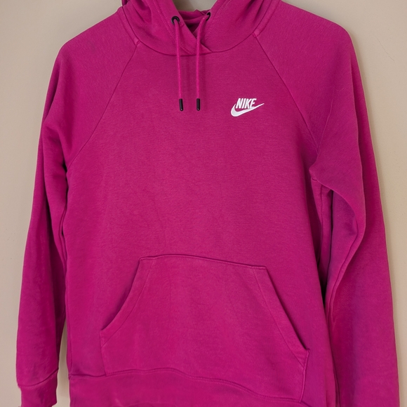 Nike Women's Pink Hooded Sweatshirt Size Small - Picture 4 of 6